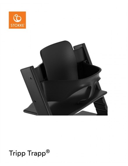 TRIPP TRAPP BABY SET BLACK STOKKE TRIPP TRAPP BABY SET BLACK STOKKE
