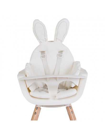 CHILDHOME STOELKUSSEN RABBIT JERSEY WHITE CHILDHOME STOELKUSSEN RABBIT JERSEY WHITE